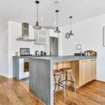 Creative arrangements of flowers and candles to decorate for an urn in home