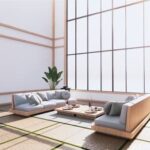 Photo of a box of Home Decorator flooring, showcasing quality textures and color options