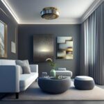 Stylish home decor in Virginia Beach, featuring coastal accents and local artisan pieces