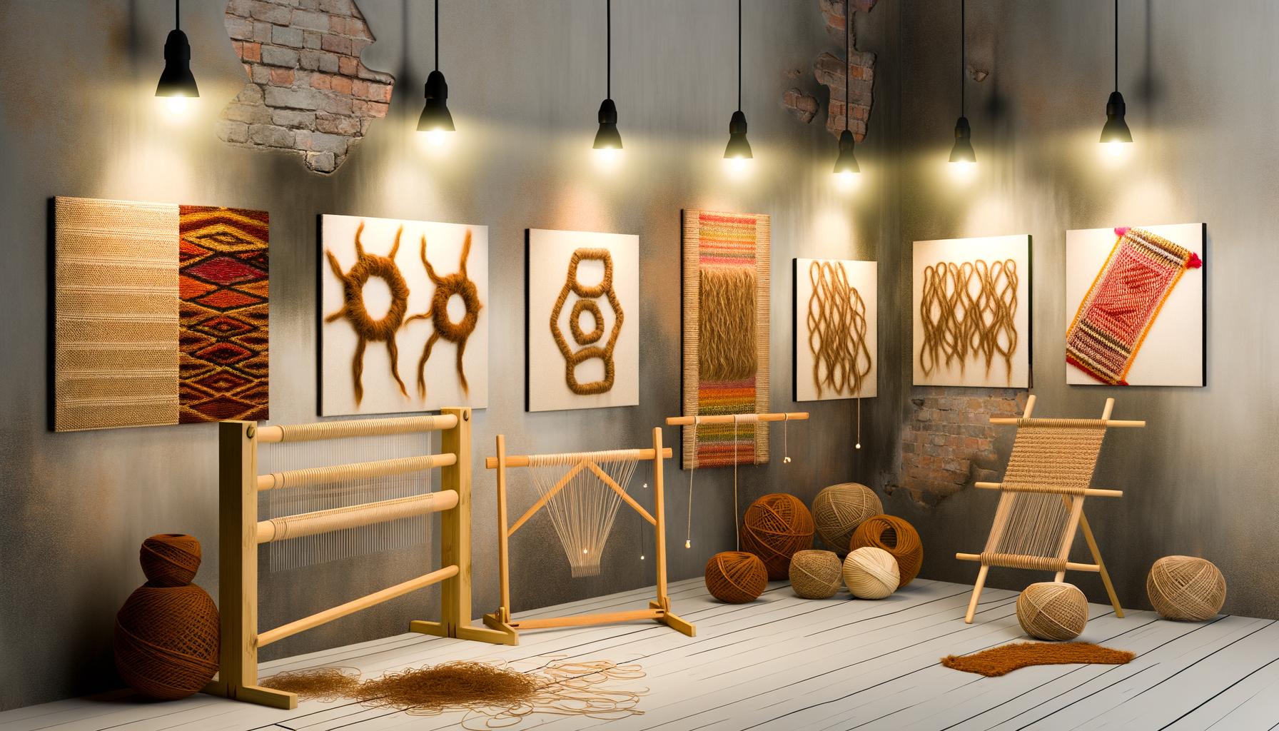 boho wall art projects using natural fibers 0