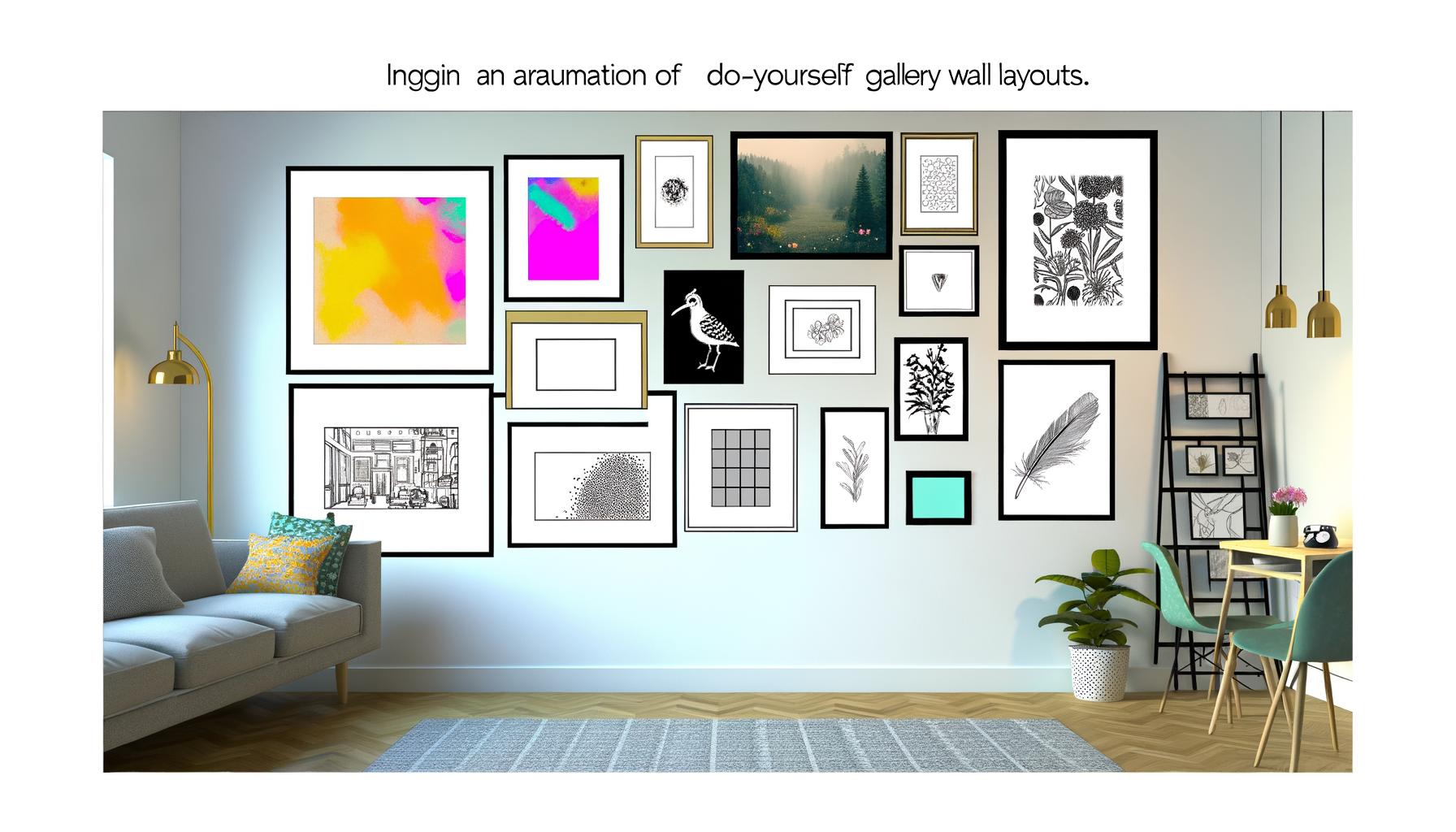 diy gallery wall layouts for any space 0