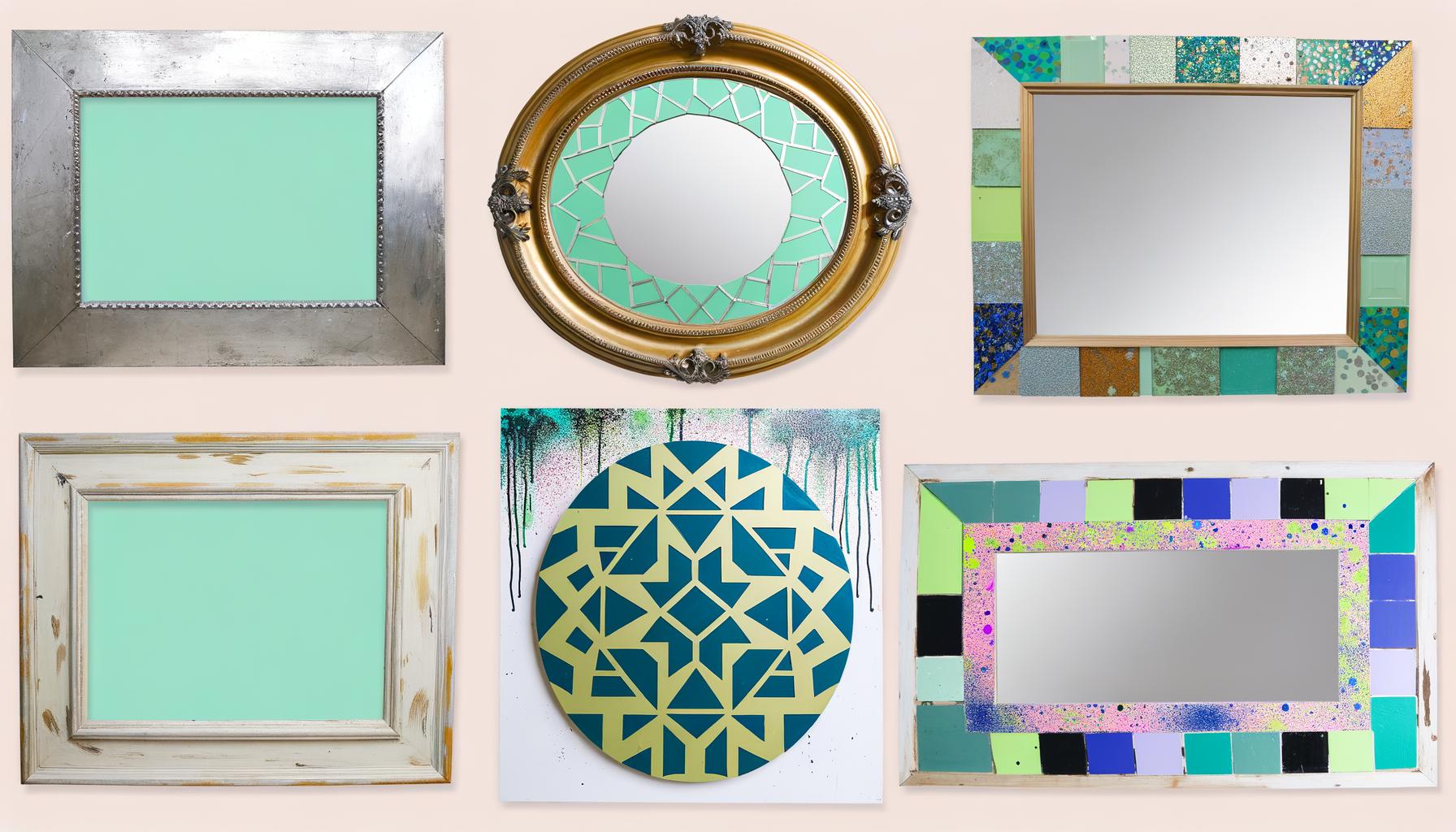 diy mirror frame makeovers 0