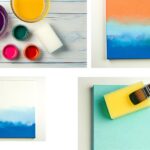 diy-ombre-art-on-canvas-with-sponges-0