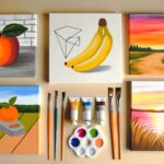 easy canvas art projects for beginners