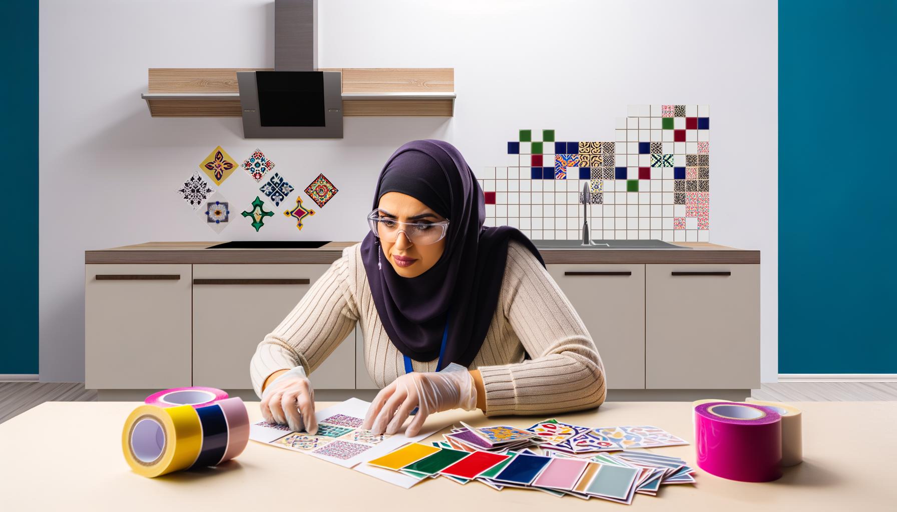 peel and stick tile decor projects 0