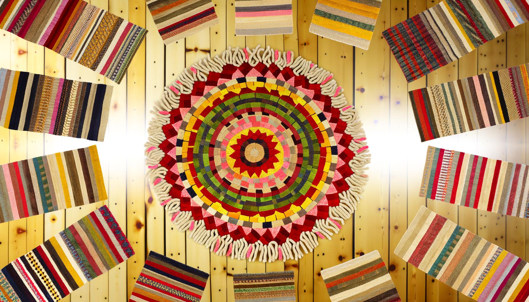 recycled fabric rug projects for cozy floors 0