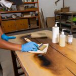 refinishing a wooden table without sanding 0 11