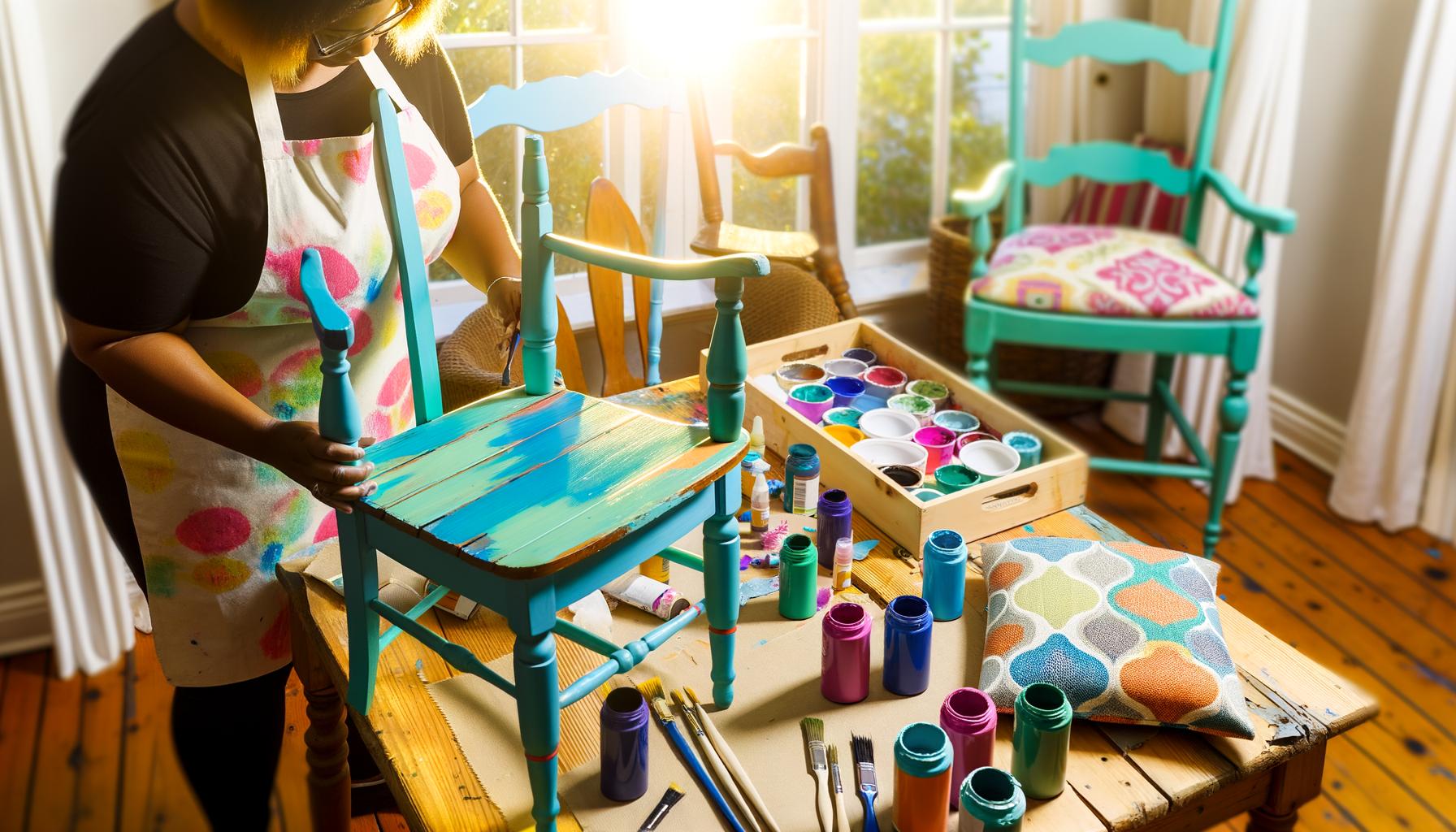 transforming old chairs into accent pieces 0 20