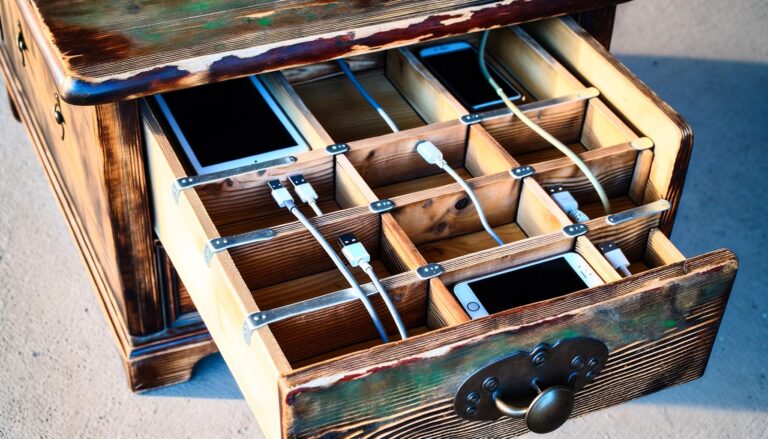 Upcycle a Drawer Into a Charging Station 1 upcycle a drawer into a charging station 0 7